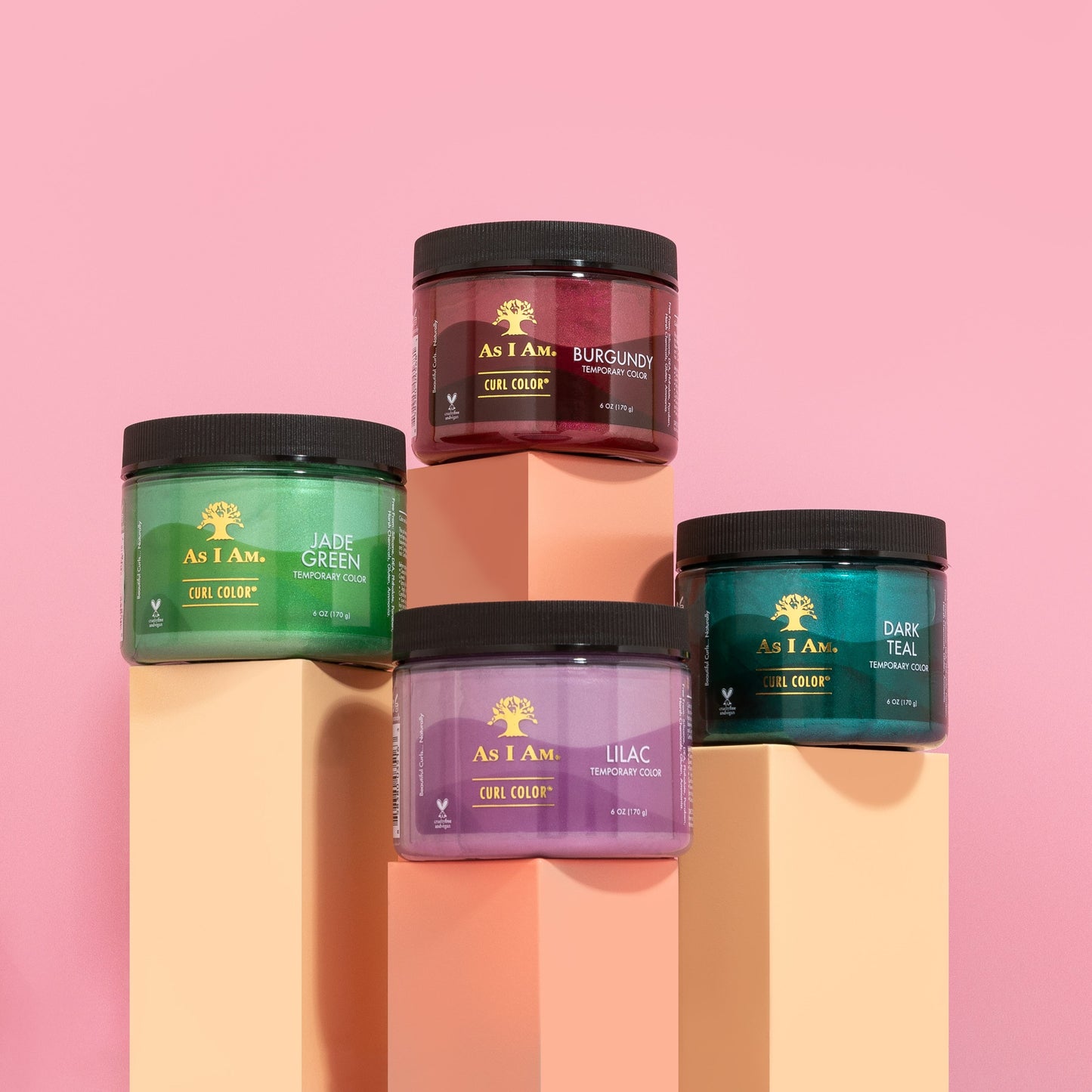 Couleur des boucles Vert Jade