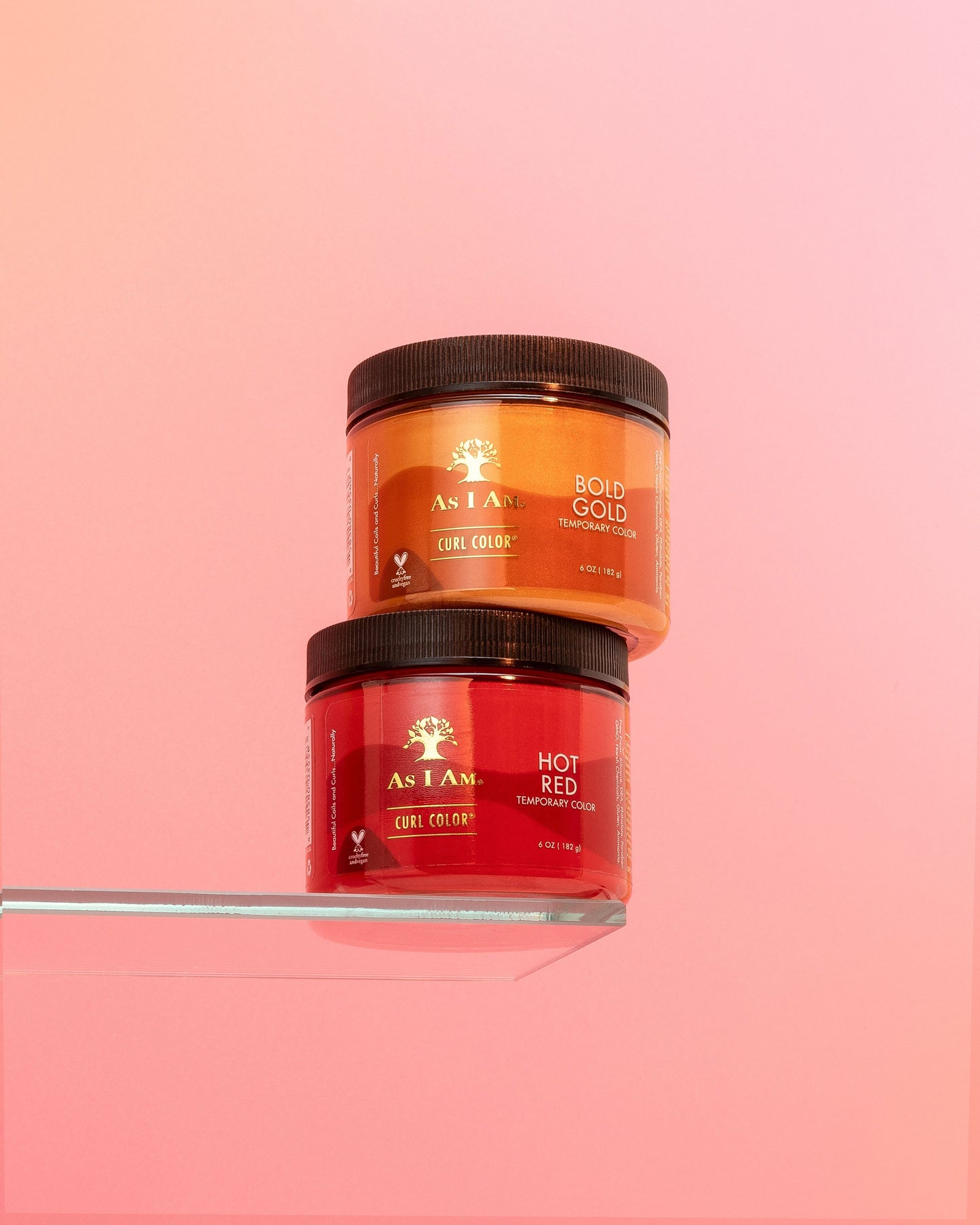 Curl Color Kit Bold Gold & Hot Red