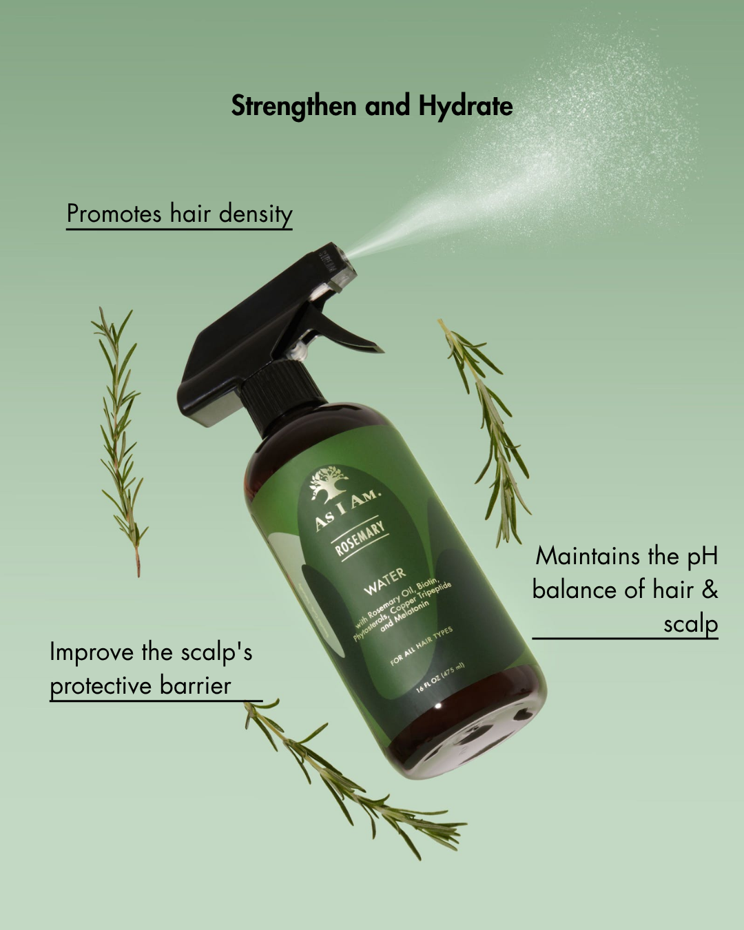 Bouteille verte avec texte sur fond vert