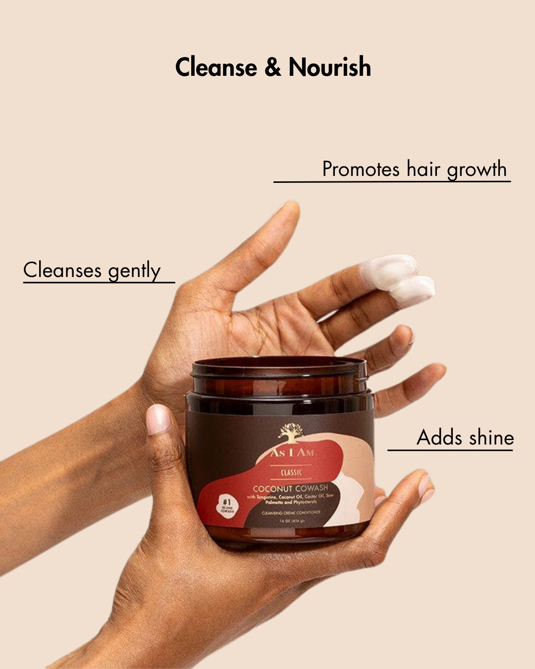 Points clés du cowash classique à la noix de coco