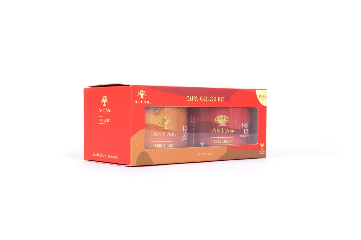 Curl Color Kit Bold Gold & Hot Red