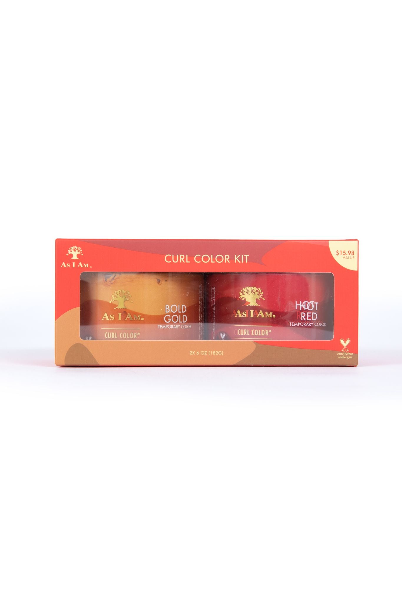 Curl Color Kit Bold Gold & Hot Red