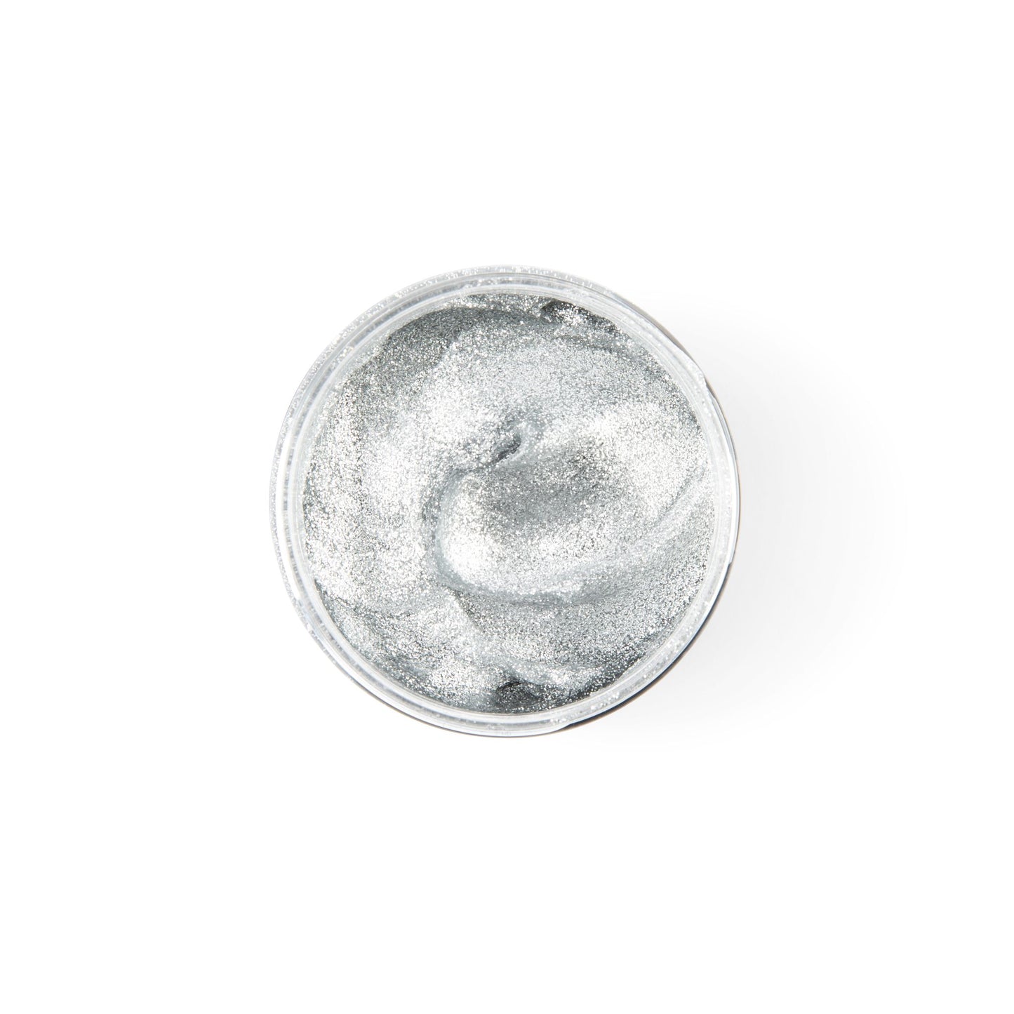 Curl Color Glitter Silver Sparkle