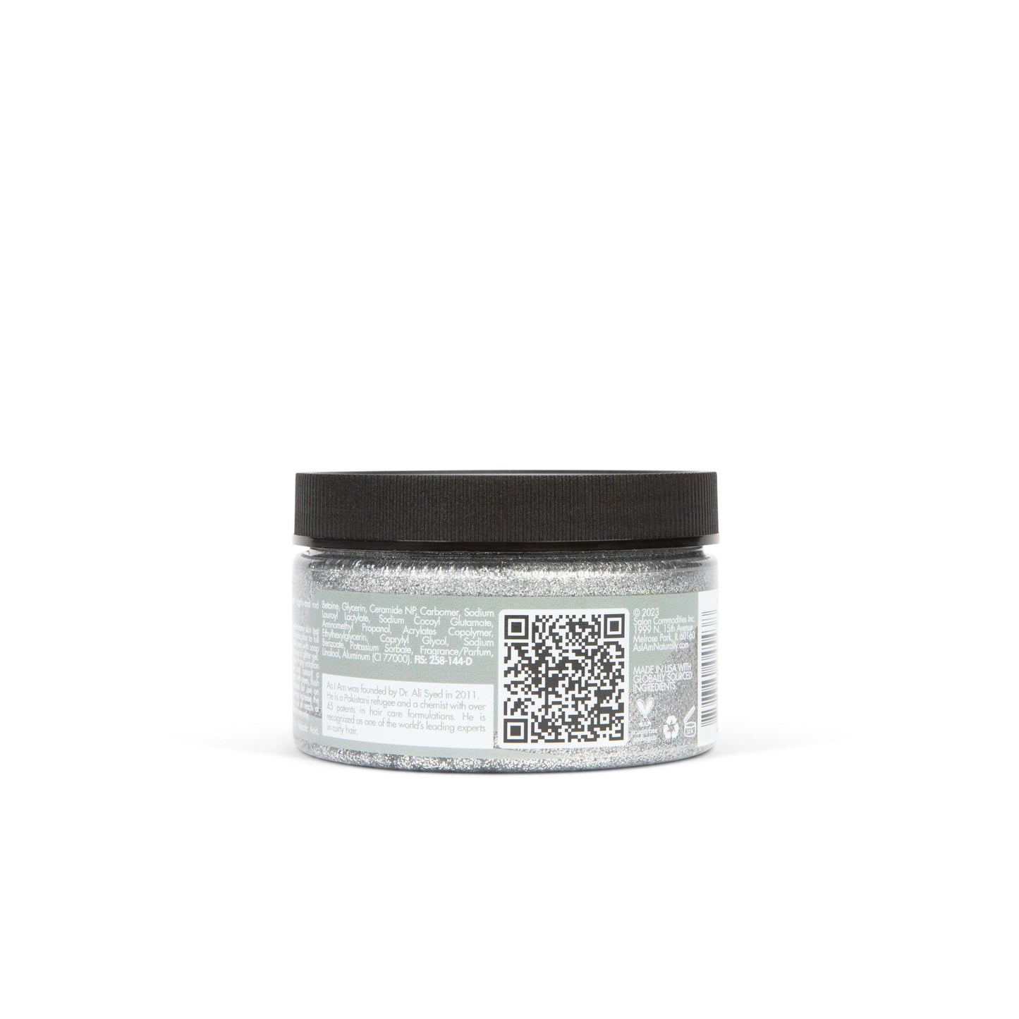 Curl Color Glitter Silver Sparkle