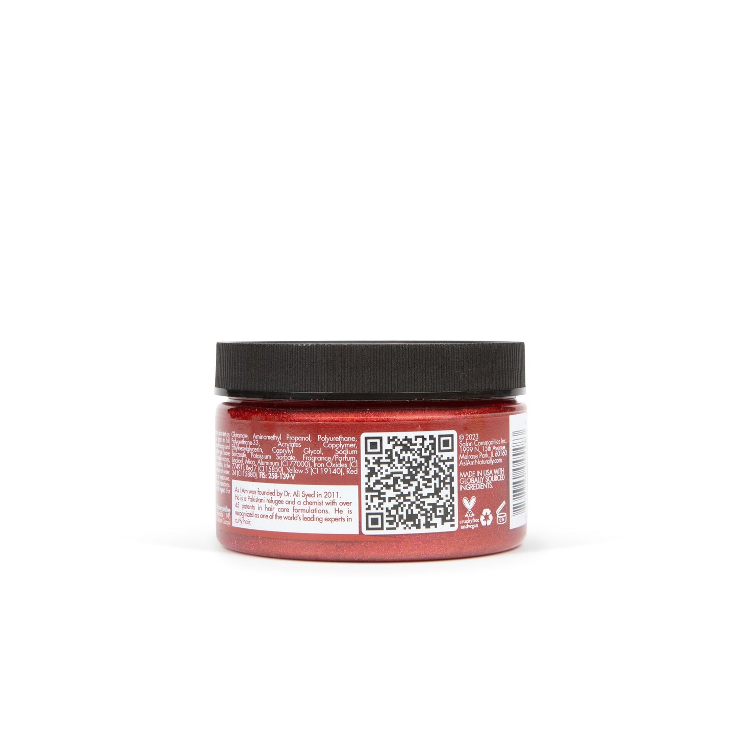 Curl Color Glitter Supernova Red