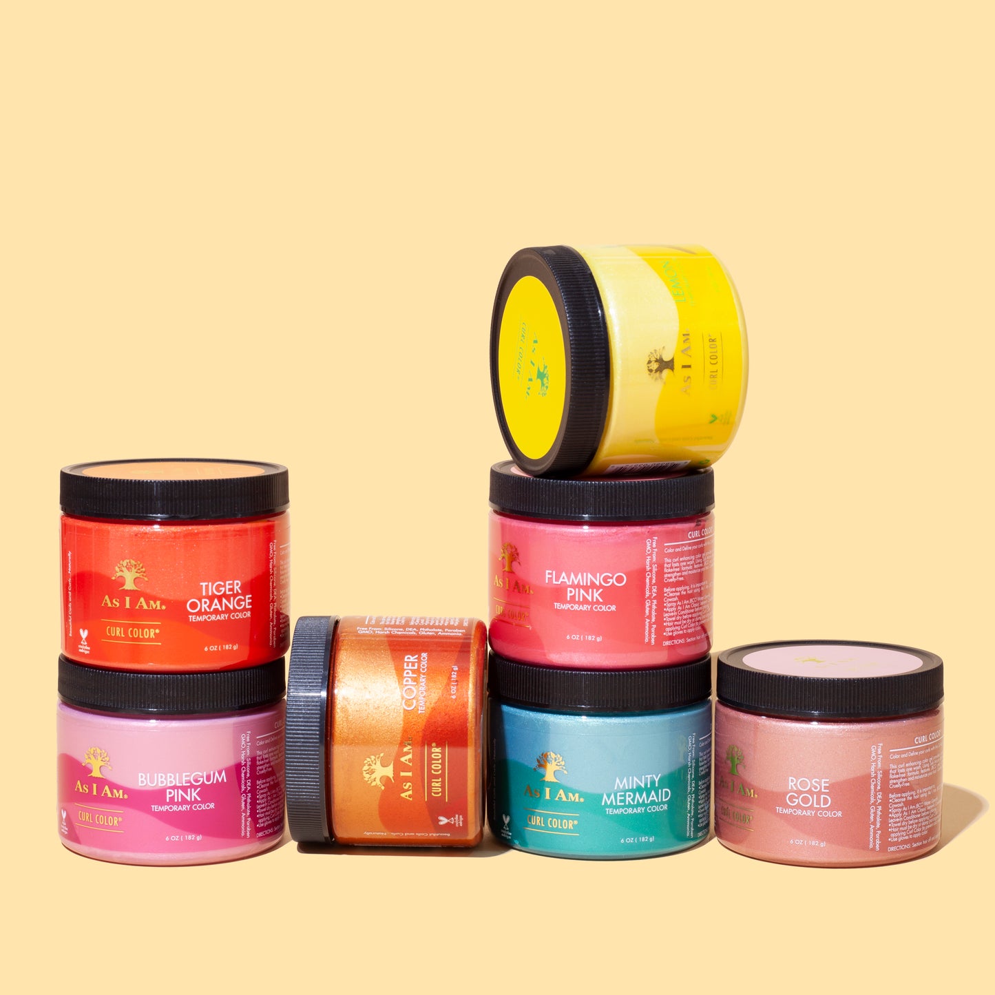 Curl Color Rose Or