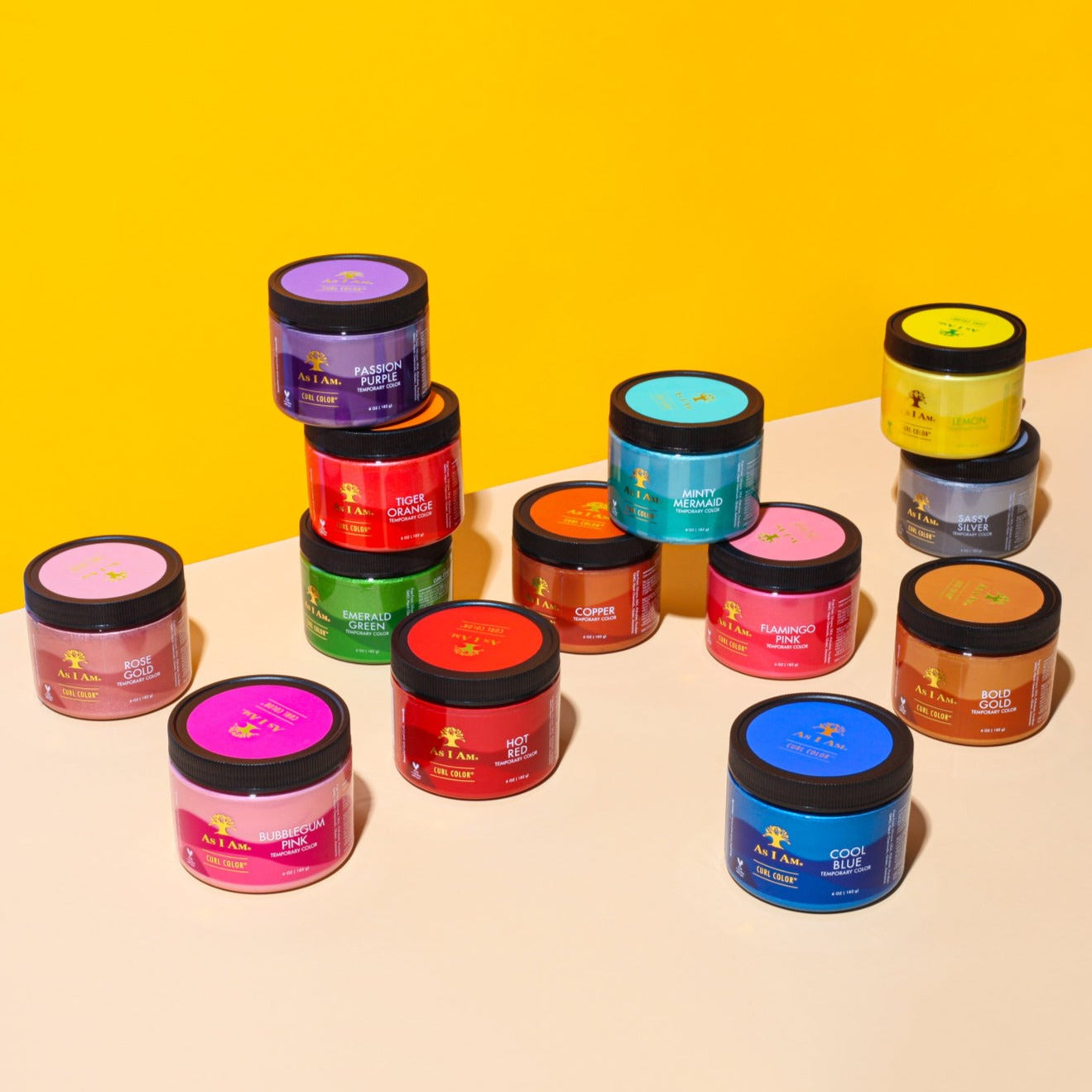 Curl Color Jaune Citron