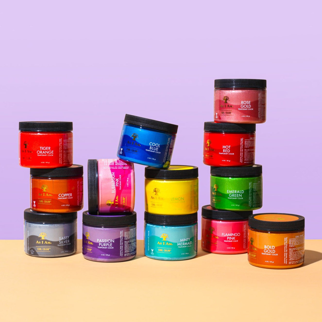 Curl Color Rose Or