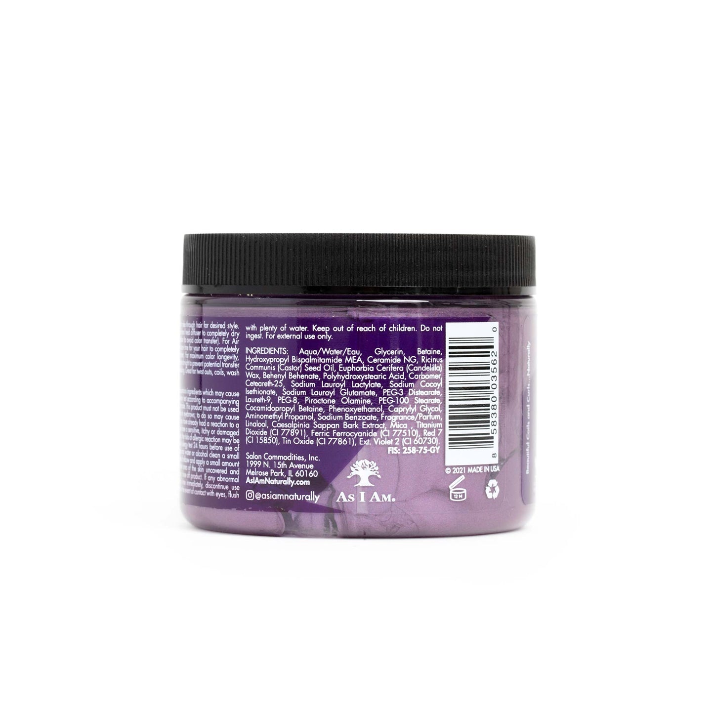 Curl Color Violet Passion