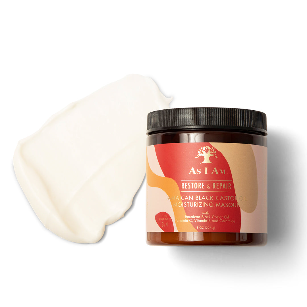 Masque capillaire à l'huile de ricin noire jamaïcaine