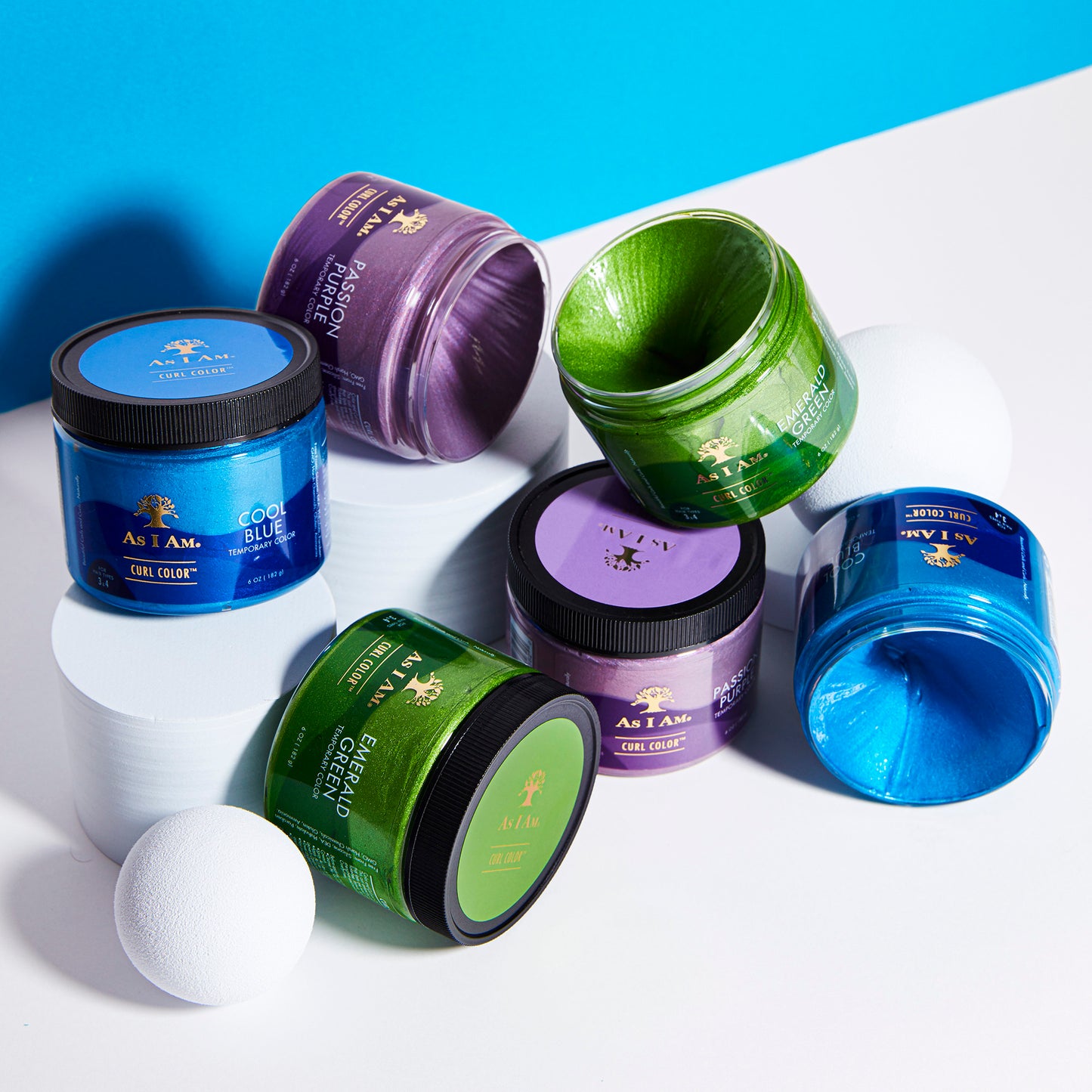 Curl Color Vert Emeraude