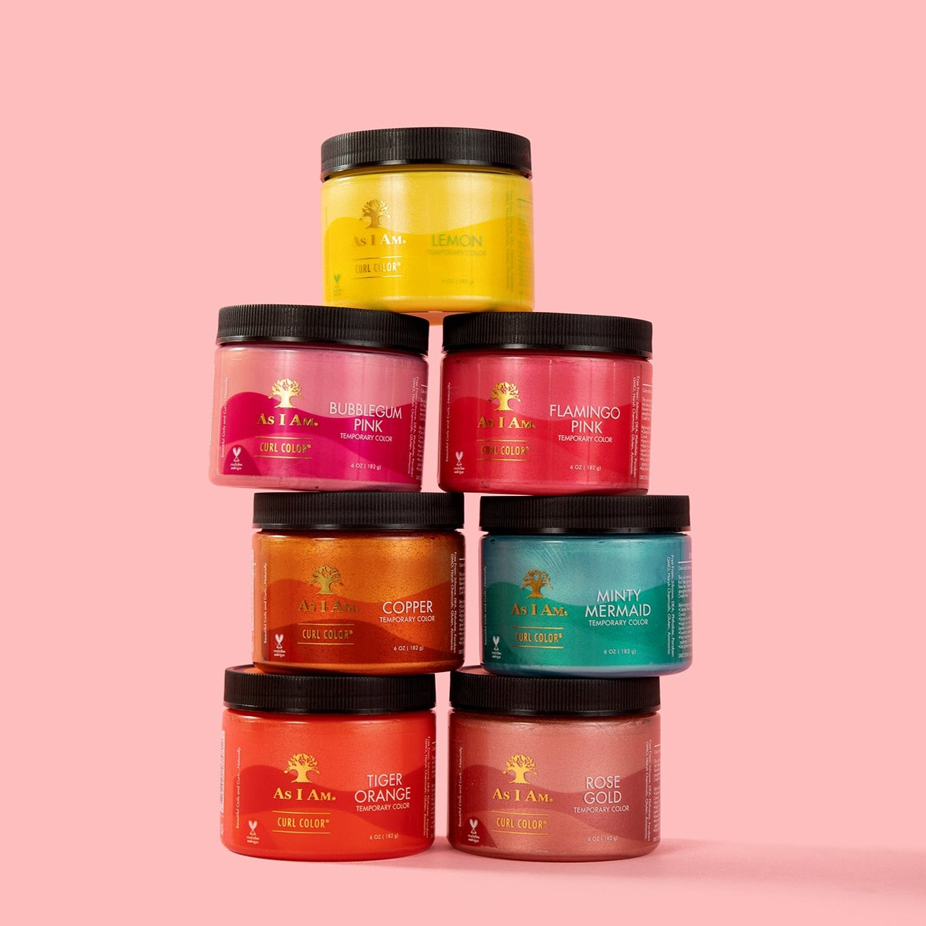 Curl Color Rose Or
