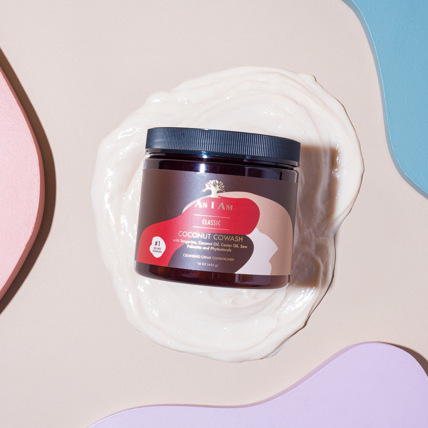 Eau de coco, cowash et gel coiffant