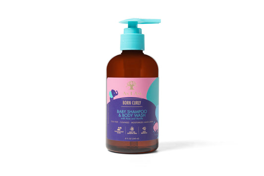 Shampooing et gel douche pour bébés Born Curly