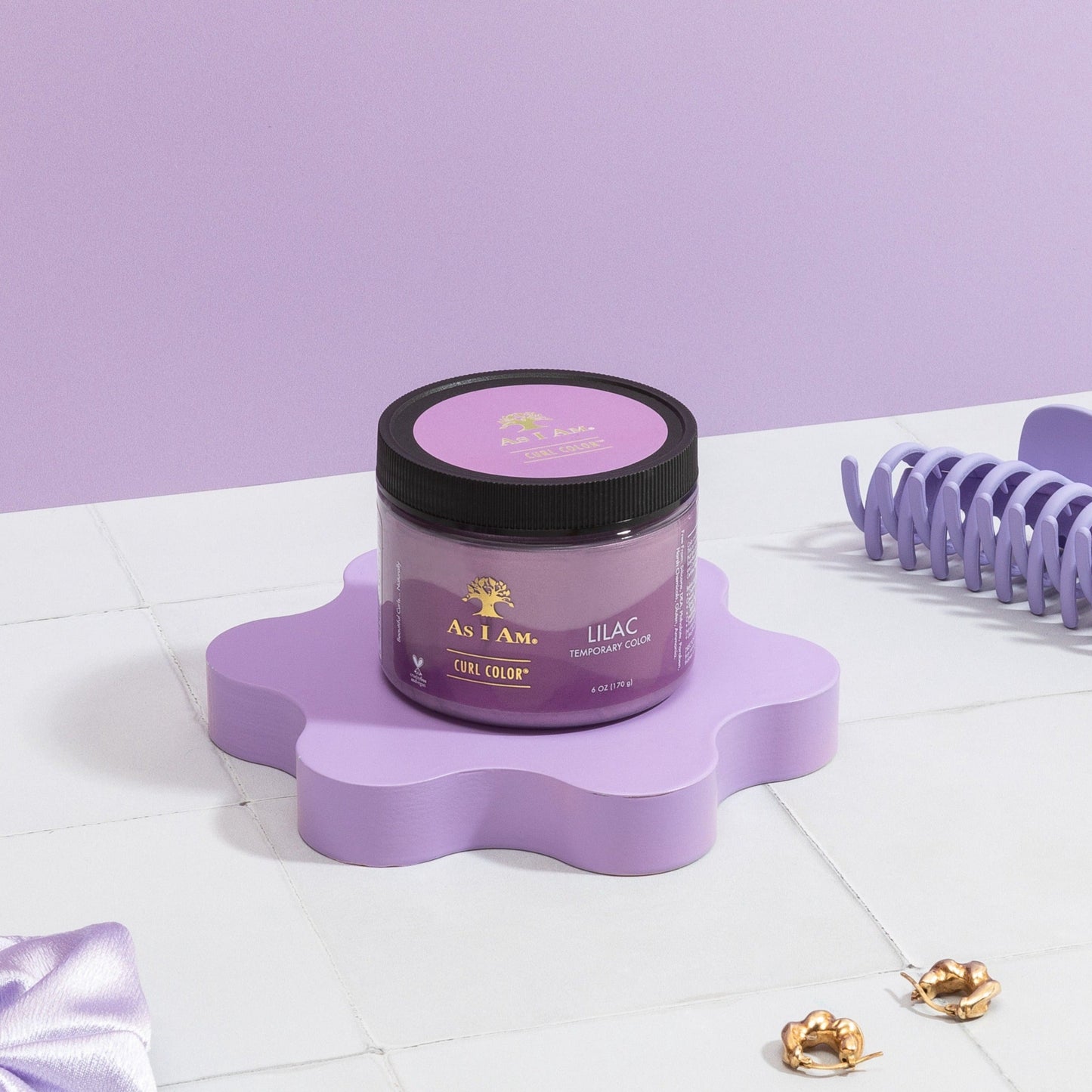 ‍Curl Color Lilas (100% de réduction)