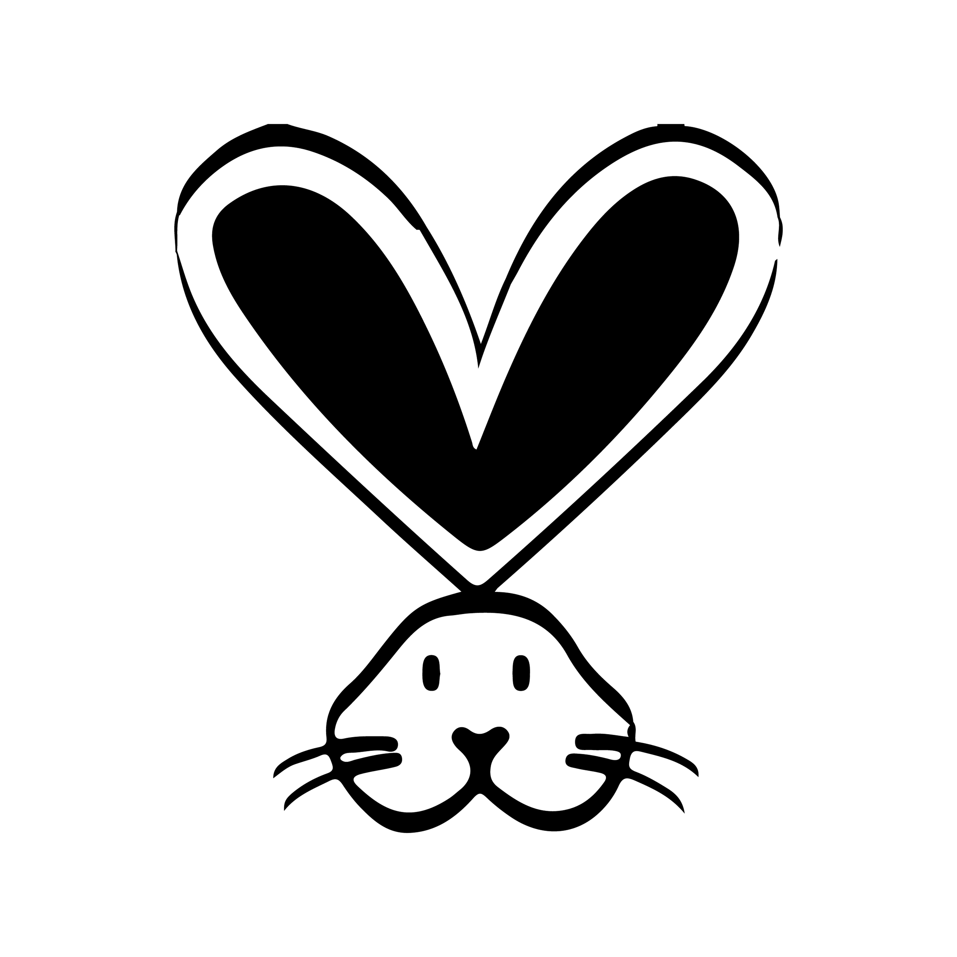 Logo sans cruauté et végétalien