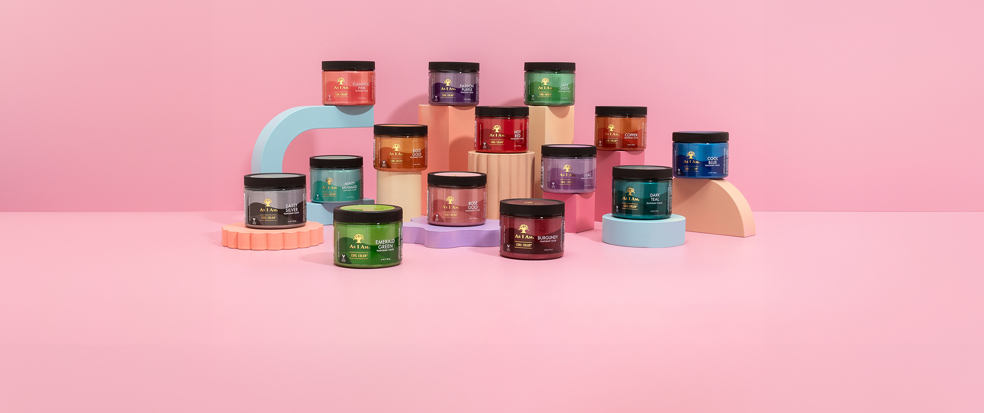 14 couleurs temporaires vibrantes pour les cheveux