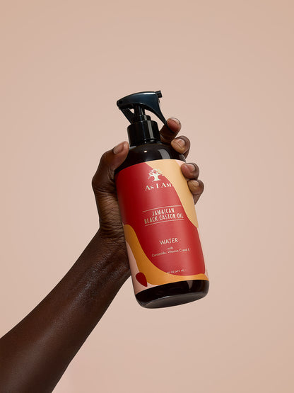 Eau d'huile de ricin noir de Jamaïque