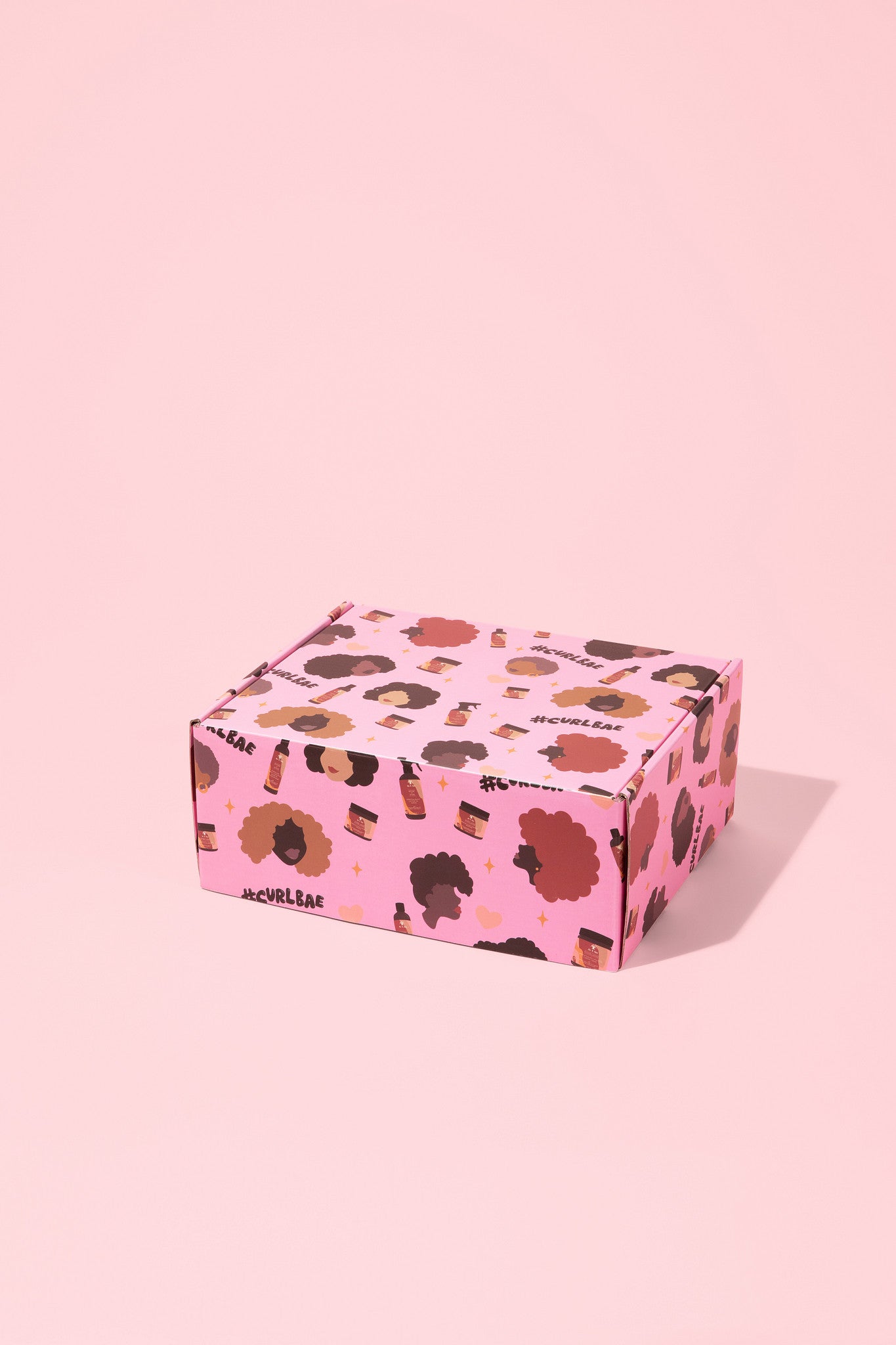 As I Am CurlBea Box - coffret cadeau de taille moyenne contenant des produits de soins capillaires sélectionnés 