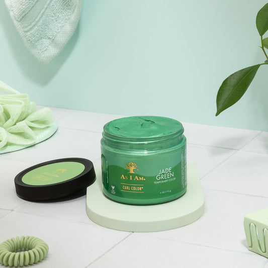 ‍Curl Color Jade Green (100% de réduction)