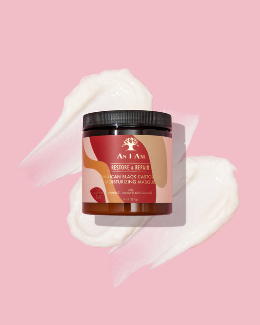 Masque capillaire à l'huile de ricin noire jamaïcaine