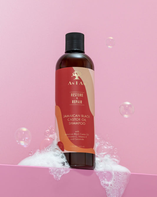 Shampooing à l'huile de ricin noir de Jamaïque