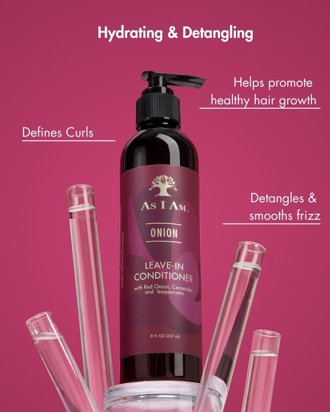 Après-shampoing sans rinçage à l'oignon