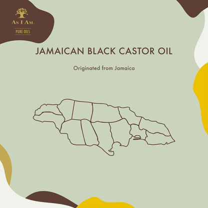 huiles pures huile vierge de ricin noir de jamaïque